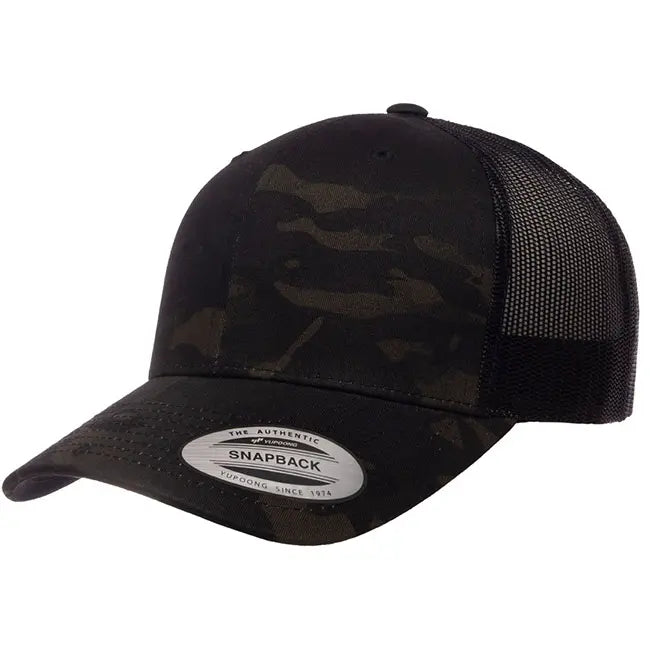 Yupoong 6606MC Retro Trucker Multicam Cap