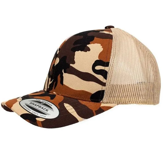 Yupoong 6606T Camo Classic Retro Trucker Cap
