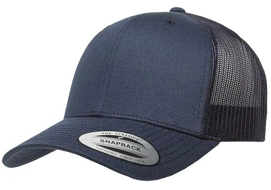 Yupoong 6606 Classic Retro Wade Trucker Hat.