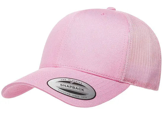 Yupoong 6606 Classic Retro Wade Trucker Hat.