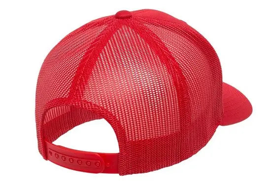 Yupoong 6606 Classic Retro Wade Trucker Hat.