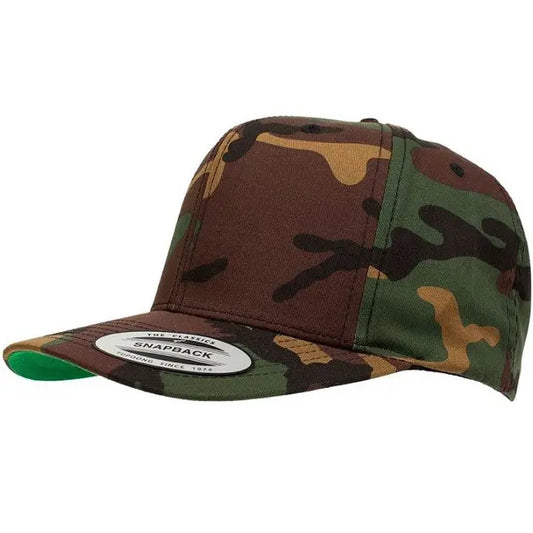 Yupoong 6689C Camo Classic Snapback Cap