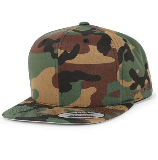 Yupoong 6689 Flat Classic Cap – Green Camo